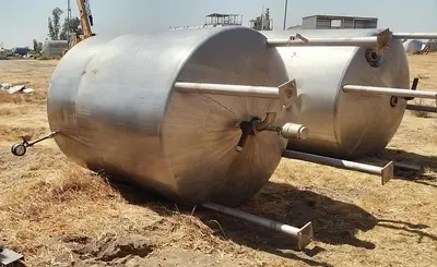 Tank, 850 Gallon, Stainless Steel, Jacketed, Agitated, CE Howard - #S745268