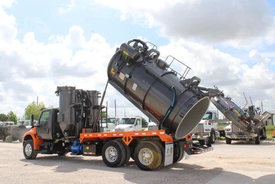 Used 2020 INTERNATIONAL MV Septic/Sewer/Vacuum Trucks Texas US | Roll Off Truck World #1491776