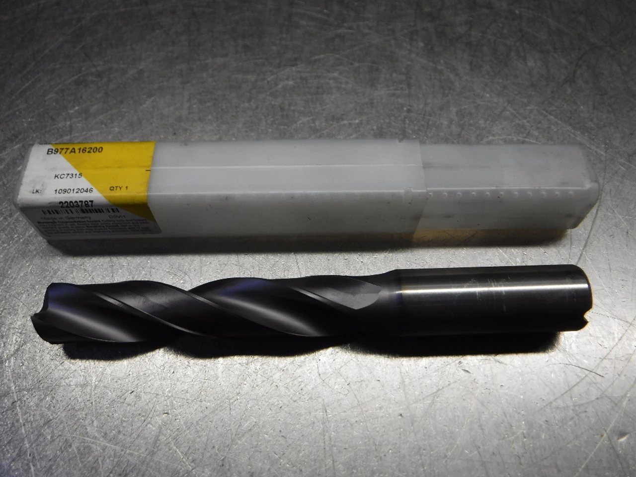 Kennametal 16.20mm Coolant Thru Carbide Drill B977A16200 KC7315 (LOC1538A)