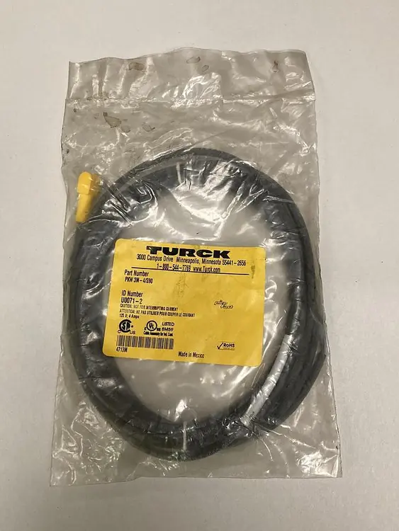 Used TURCK PKW3M-4/S90 Miscellaneous Equipment (Electrical & Power) Ohio US | Surplus Asset Holdings #1239878