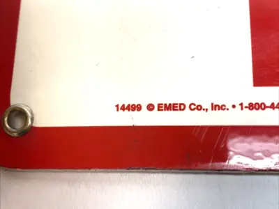 Used EMED Not An Exit Sign 10"X7" LOT OF 4 Safety Products (Other) Michigan US | Maverick Industrial Sales #1400585
