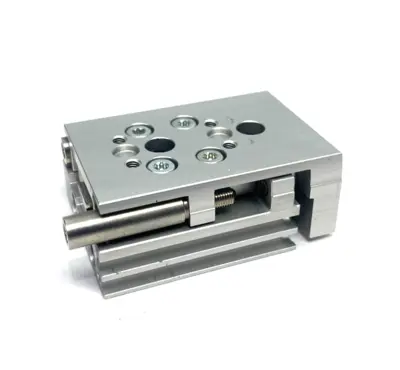 USED FESTO PNEUMATIC MINI SLIDE ACTUATOR 6MM PISTON 10MM STROKE 8085105