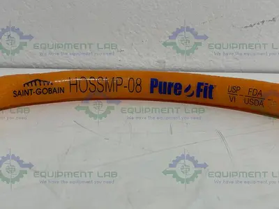 USED SAINT GOBAIN HOSSMP-08 PURE FIT 60" HOSE W/ 1/2" SANITARY FITTING 150PSI AT 20°C