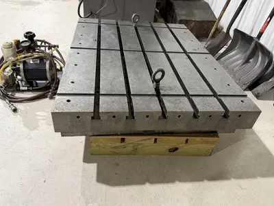 32" x 42" Air Lift Rotary Table