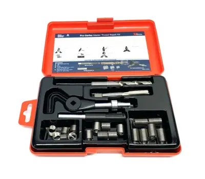 USED RECOIL PRO SERIES HELICAL INSERT THREAD REPAIR KIT, 6-INSERTS, EACH SIZE
