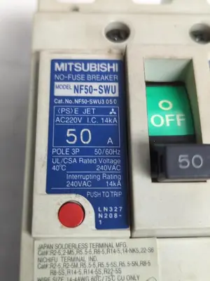 USED MITSUBISHI NF50-SWY050, NF50-SWU050