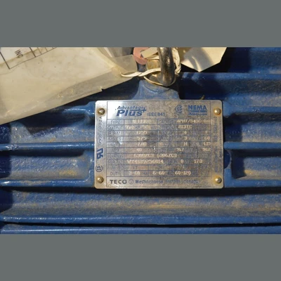 Teco-Westing House 7.5 HP Motor