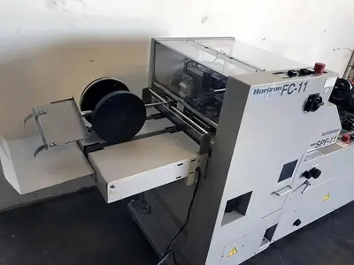 USED HORIZON STITCHER/FOLDER (SPF-11) & TRIMMER (FC-11) COLLATOR (MC-80)