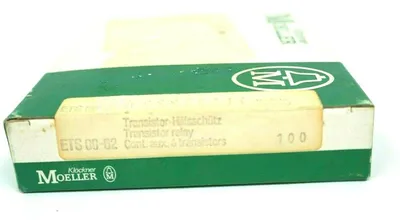 NEW MOELLER ETS 00-62 TRANSISTOR RELAY OUTPUT MODULE ETS0062