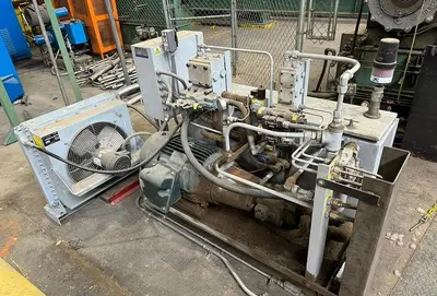 USED LANGSTON TWO DRUM SLITTER REWINDER