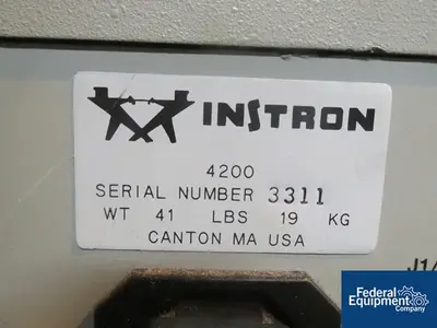 USED Instron Instron Tensile Tester, Model 4200