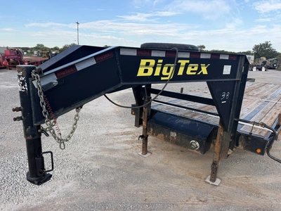 Used 2019 BIG TEX 14GN-25BK + 5 Flatbed Trailers Oklahoma US | Miedema Asset Management Group #1709315