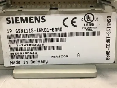 USED SIEMENS 6SN1118-1NK01-0AA0