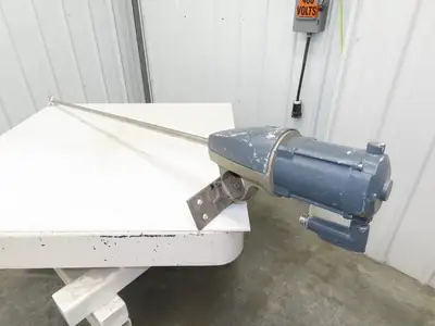 LFE Eastern RH-2 Clamp Tank Mixer Agitator 3.5"x60" Impeller .33Hp 230/460V 3PH