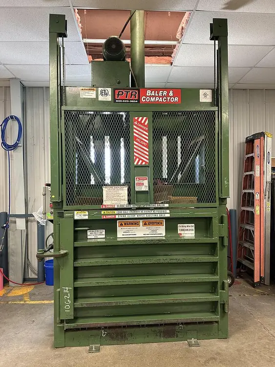 Used PTR 3400HD VERTICAL BALER Balers Ohio US | Black River Trading #1060418