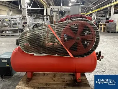 USED DeVilBiss DeVilbiss Air Compressor, Type VDs 5050 with Deltech Air Dryer, Model HG25