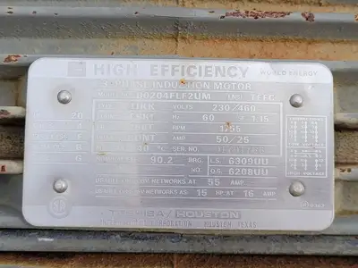 20 HP Centrifugal Blower