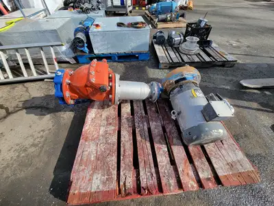 10 hp Pump Assembly w/ 6 in. Swing Check & Butterfly Valve