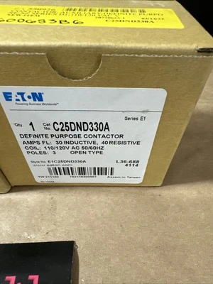 NEW Eaton C25DND330A