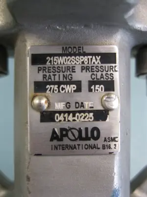 NEW Apollo 215W02SSP8TAX