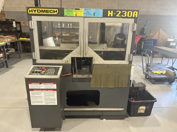 Used 2013 HYDMECH H-230A Horizontal Dual Column Band Saws Arizona US | Revelation Machinery #780765