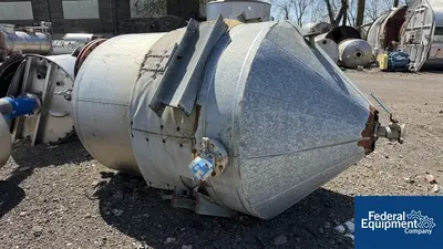 USED Ardeth Engineering 730 Gal Ardeth Receiver Tank, S/S, .03 Bar
