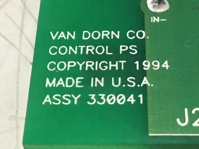 USED VAN DORN PC330-041