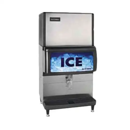 Ice-O-Matic IOD250 Countertop Cube or Nugget Ice Dispenser - 250 lb Storage, Cup Fill, 115v