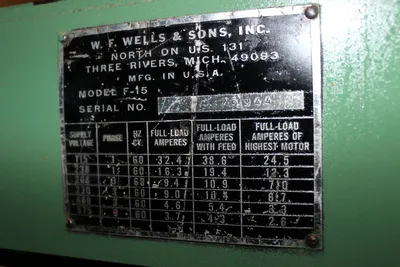 USED W.F. F-15