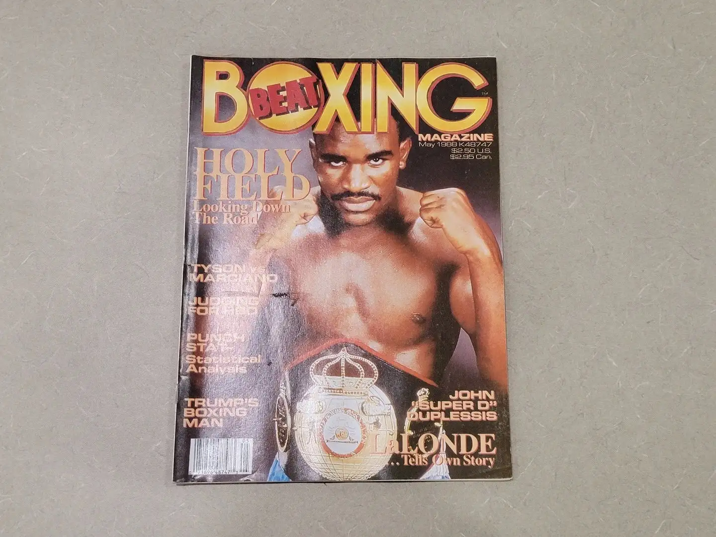USED BOXING MAY 1988