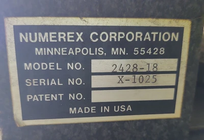 🔥 X24" Y28" Z18" NUMEREX CMM GRANITE INSPECTION TABLE MEASURING MACHINE 2428-18