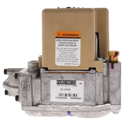 Honeywell SV9501M8129 Gas Flow Control And Electronic Intermittent Pilot Sequencing [New]