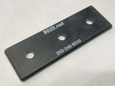 USED 80/20 15 SERIES END CAP WITH PUSH-IN FASTENER LOT OF 6
