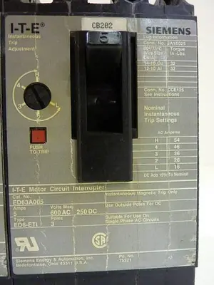 USED SIEMENS ED63A005