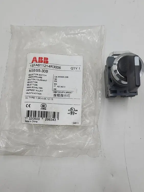 New | in-Stock ABB ABB 1SFA611214R3006 / M3SS5-30B *NEW WITH BAG* Misc Electrical & Power Parts | ND Industrial Surplus #1216653