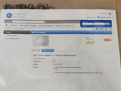 NEW GE Healthcare 18-1113-03
