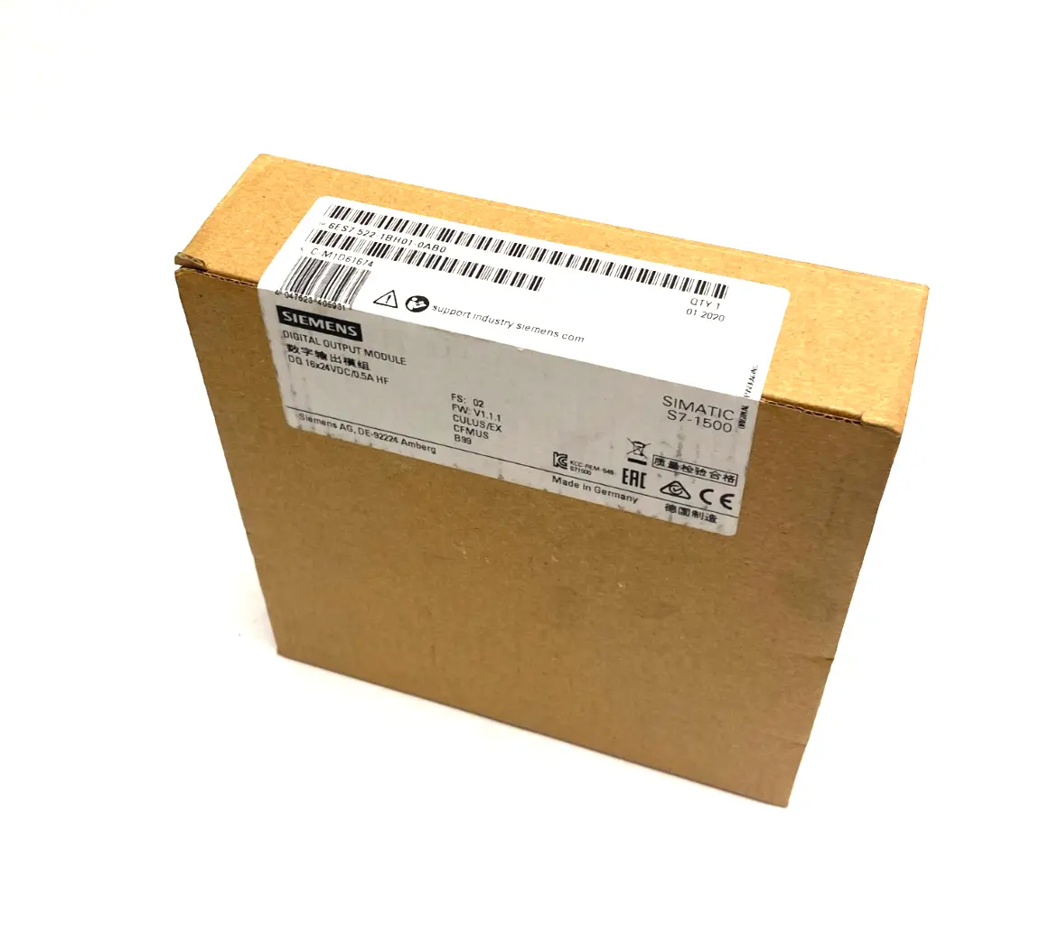 NEW SIEMENS SIMATIC S7-1500 DIGITAL OUTPUT MODULE DQ 16X24VDC