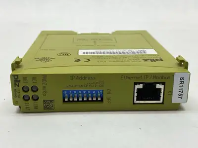 USED PILZ ETHERNET IP / MODBUS TCP COMMUNICATION MODULE 773730