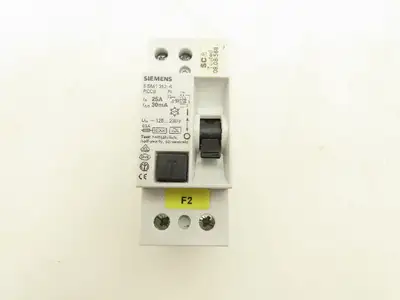 Siemens 5 SM1312-6 Current Circuit Breaker 2 Pole 25A