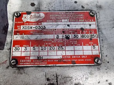 USED KILLARK XDSW0303