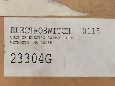 NEW ELECTROSWITCH 23304G