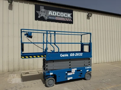 New | in-Stock 2026 GENIE GS2632 Scissor Lifters Texas US | Adcock Equipment USA #1519447