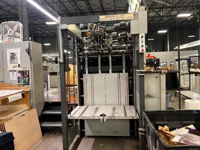 2002 Bobst SP-102E-II Autoplaten Die Cutter