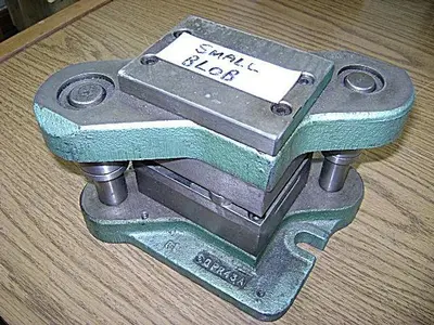 1949-390 STAMPING PRESS TOOL & DIE SET TO MAKE SMALL BLOB