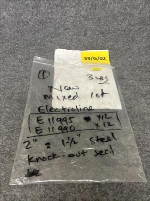 New | in-Stock Electroline ["E11995", "E11990"] Seals & Gaskets California US | Davliegogo LLC #1706170