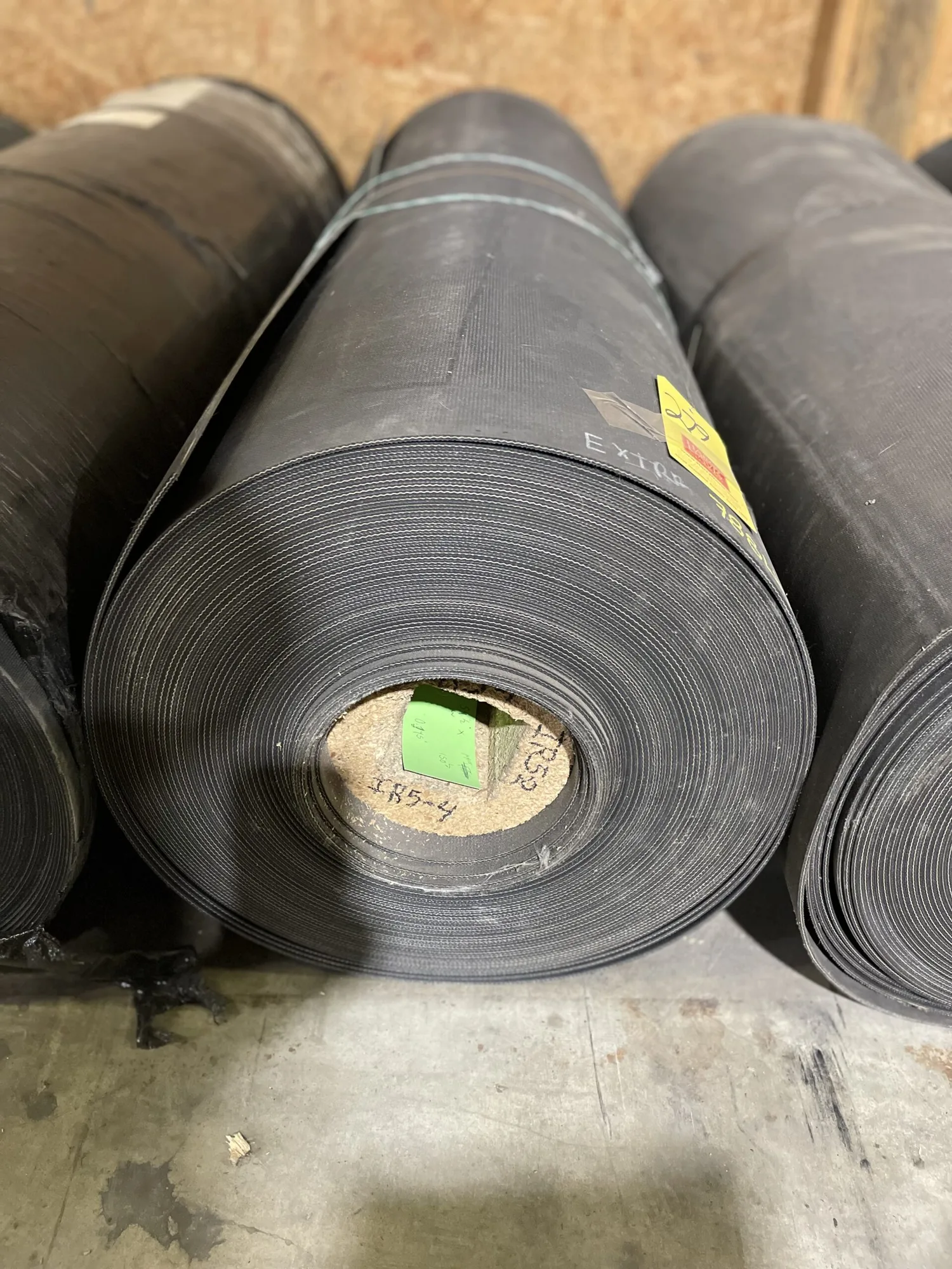59.5” Smooth Textured PVC Conveyor Belt 4mm x 150′