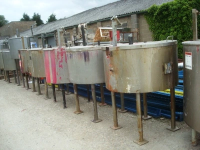 300L S/S JKTD Enclosed Cooking / Mixing Tank