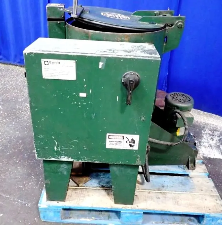 Barrett Spintech 301-E chip wringer.