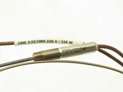 DME SXE1069 Front Load Square Coil Heater 3/8" ID x 2-3/4" Length 240V 250W