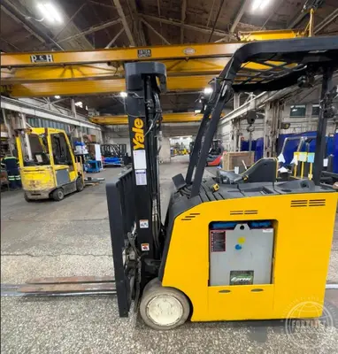 Used 2021 YALE ESC040AD 4-Wheel Sit down Electric Counterbalance Forklifts Illinois US | Forklift Exchange #1274783